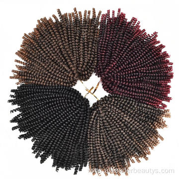 Black Soft Bounce Spring Twist Hair For Braids